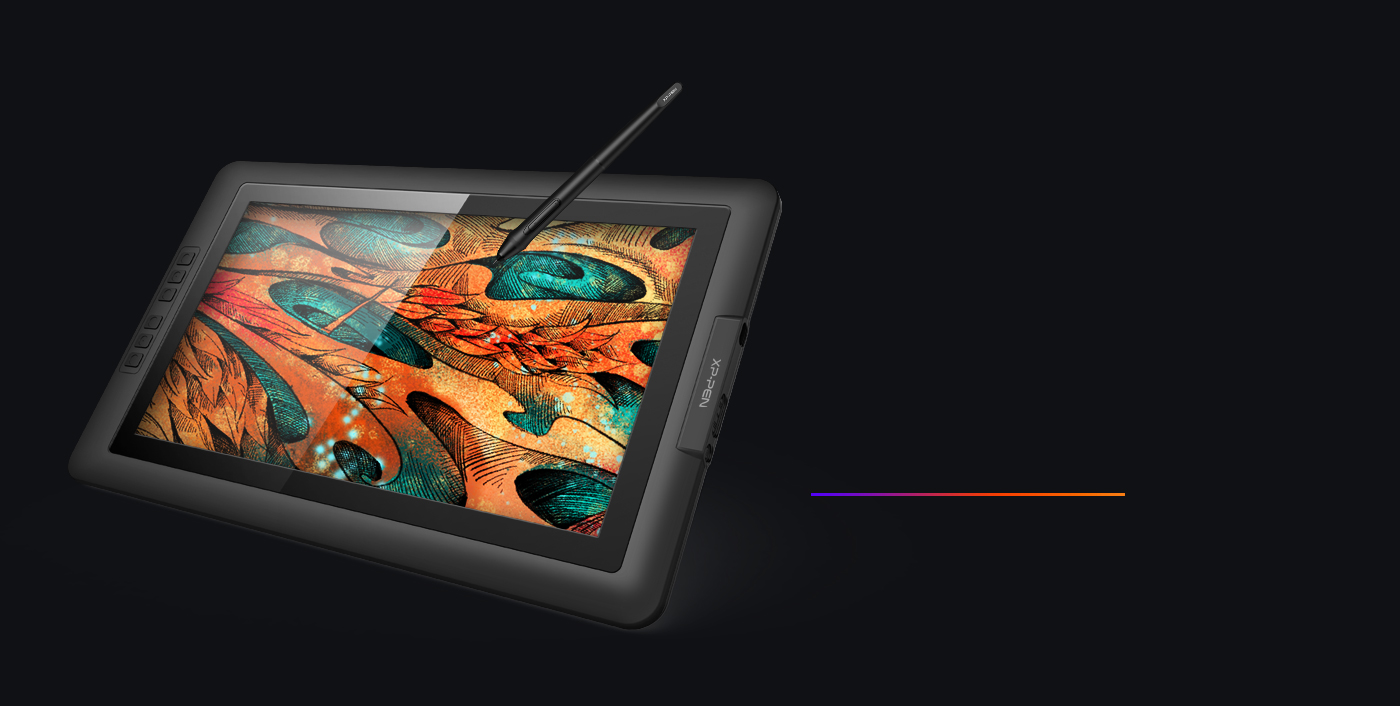 Artist 15.6 display tablet with High quality glass design
