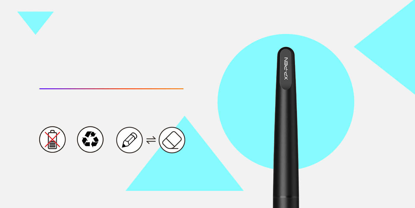 Artist 15.6 drawing pad tablet with Battery-free stylus