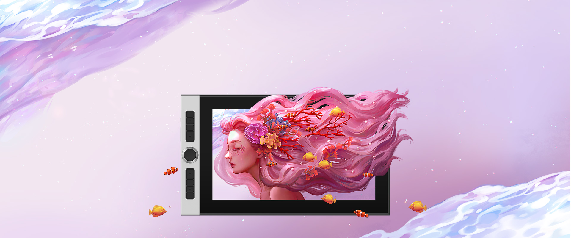 Slim, swift and sleek of XP-Pen Innovator 16 drawing tablet monitor